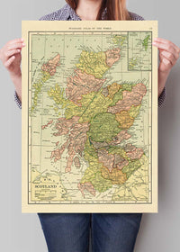 C. S. Hammond map of Scotland
