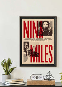 Nina Simone & Miles Davis Concert Print