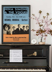 Nina Simone & The Vogues Concert Print
