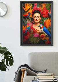 Frida Kahlo Tropical Print