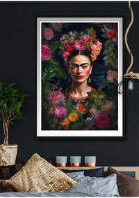 Frida Kahlo Roses Print