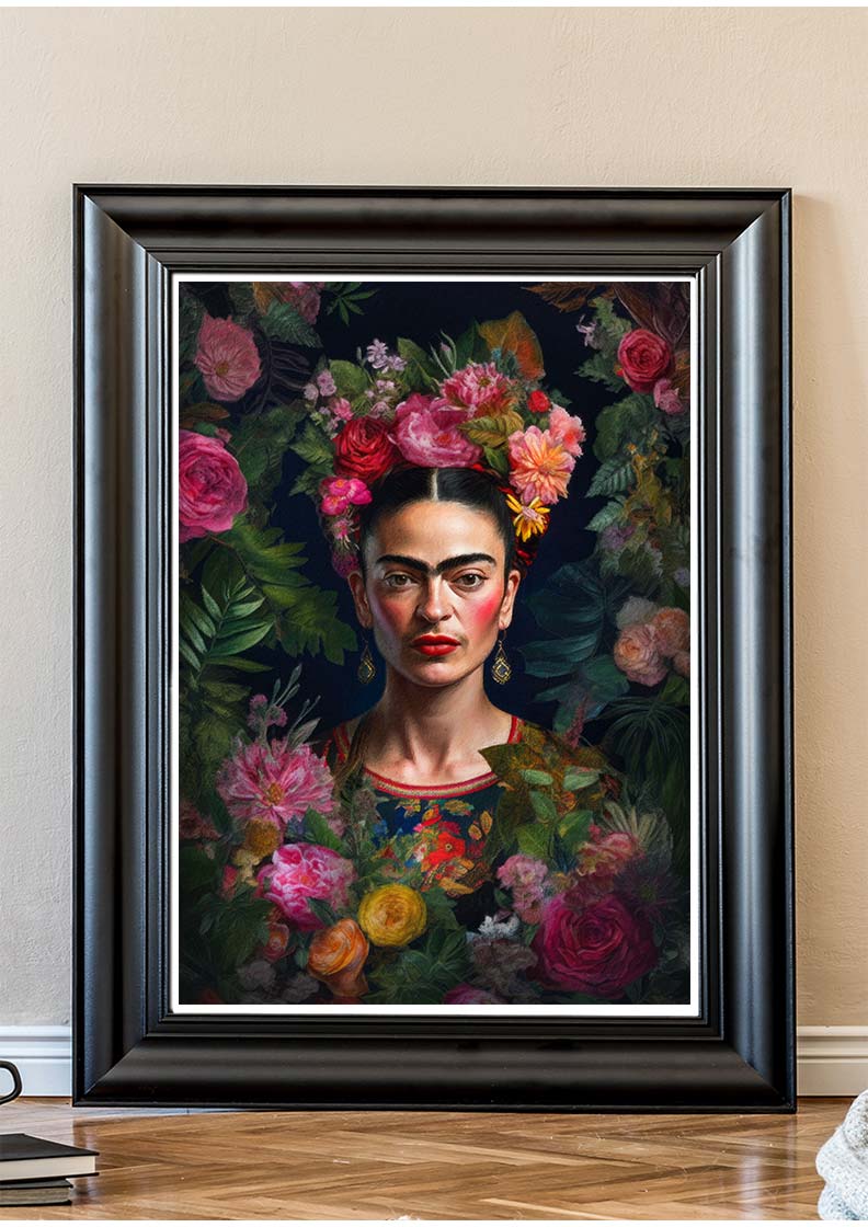 Frida Kahlo Roses Print
