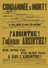Absinthe Typography Poster