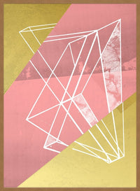 Abstract Angles 1 - Pink