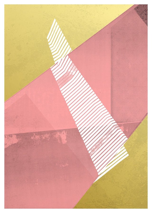 Abstract Angles 2 - Pink