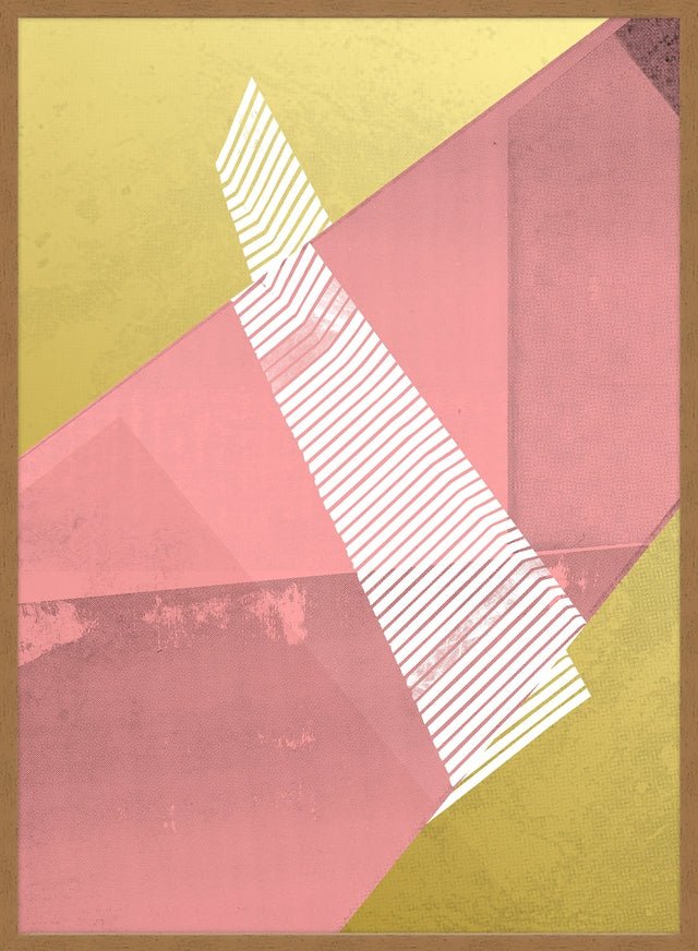 Abstract Angles 2 - Pink