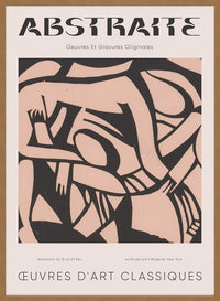 Abstract Art Museum Poster