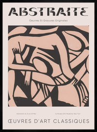 Abstract Art Museum Poster