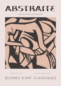 Abstract Art Museum Poster