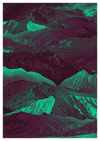 Abstract Mountains 1 Print