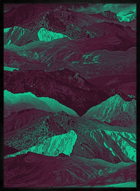 Abstract Mountains 1 Print