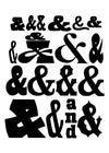 Ampersands Typography Print