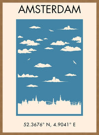 Amsterdam Tourist Style Print