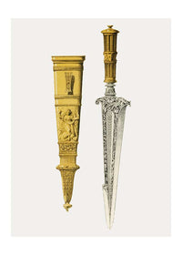Ancient Dagger Illustration 1