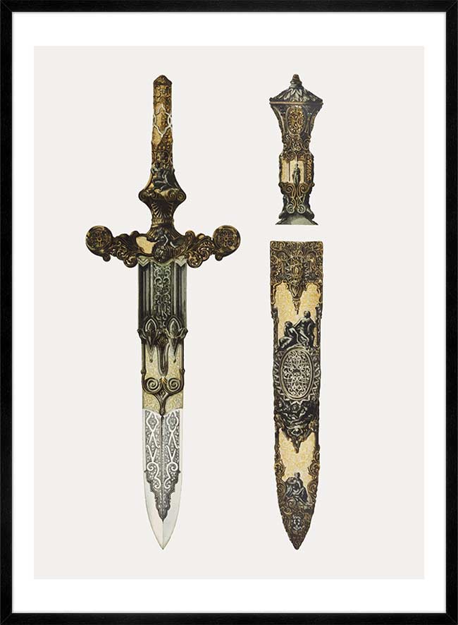 Ancient Dagger Illustration 2