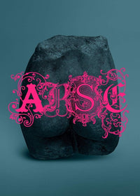 Arse Sculpture Pink Print