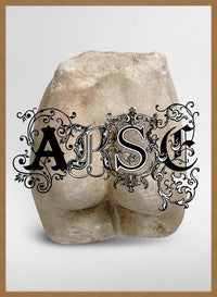 Arse Sculpture Print