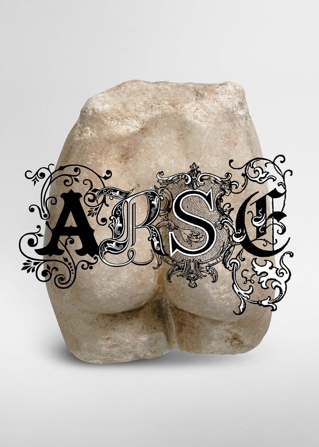 Arse Sculpture Print
