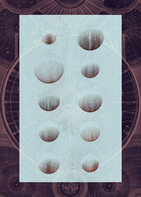 Astrology Chart Dark Print