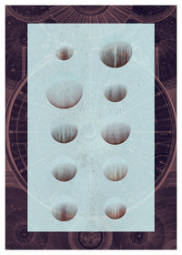 Astrology Chart Dark Print