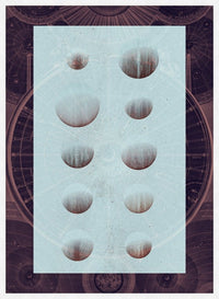 Astrology Chart Dark Print