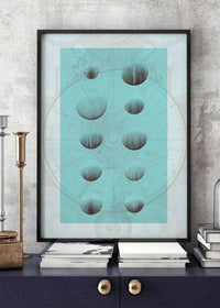 Astrology Chart Light Print