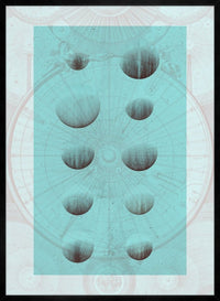 Astrology Chart Light Print