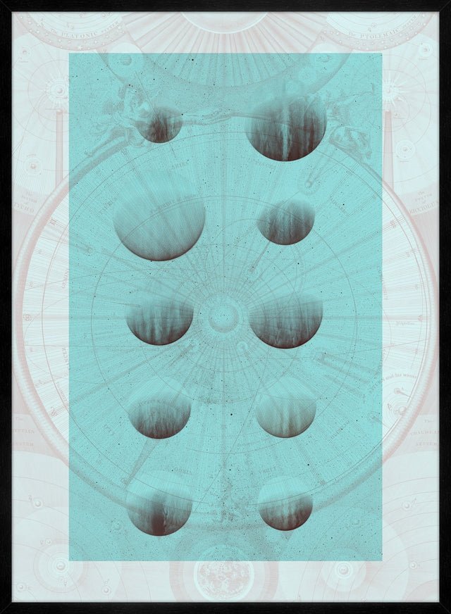 Astrology Chart Light Print