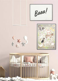 Baa Animal Noises Print