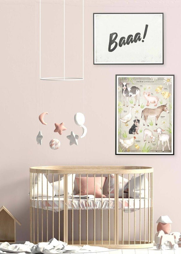 Baa Animal Noises Print