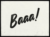 Baa Animal Noises Print