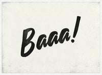 Baa Animal Noises Print