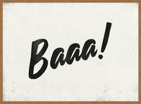 Baa Animal Noises Print