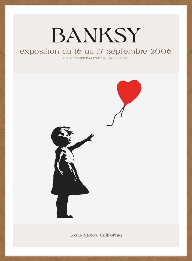 Banksy Exhibition Museum Poster