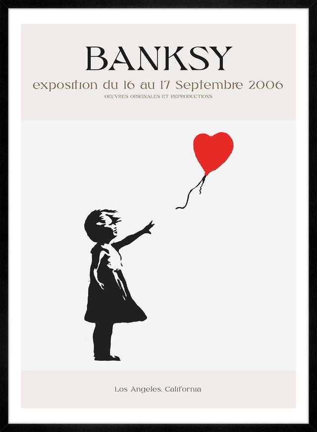 Banksy Exhibition Museum Poster