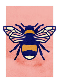 Bee Illustration Print