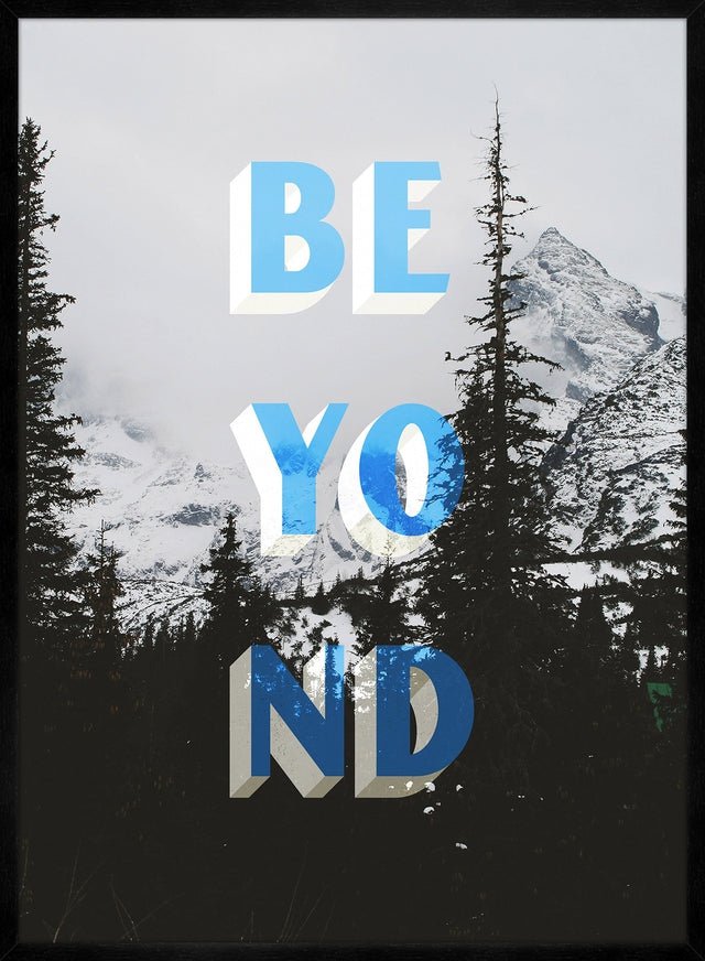 Beyond Typography Woodland Print