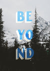 Beyond Typography Woodland Print