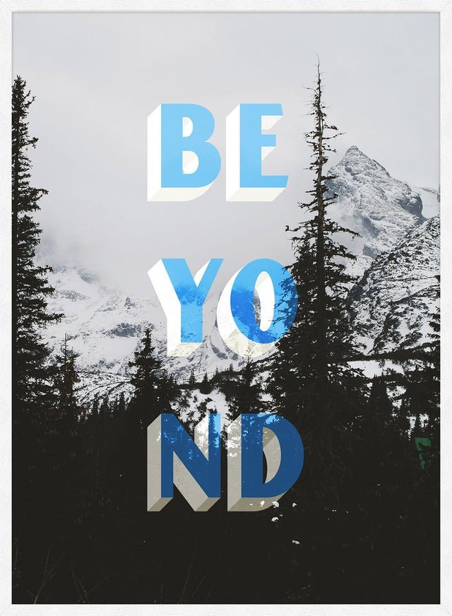 Beyond Typography Woodland Print