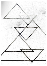 Black Triangles Print