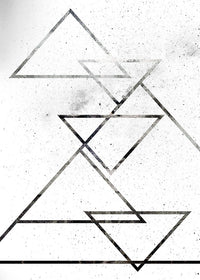 Black Triangles Print