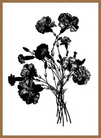 Black and White Vintage Bouquet 1