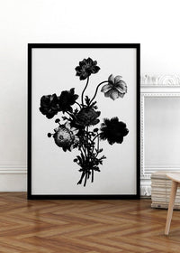 Black and White Vintage Bouquet 2