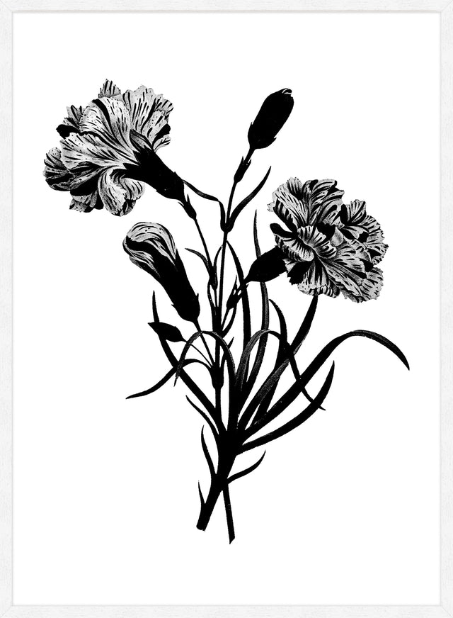 Black and White Vintage Bouquet 3