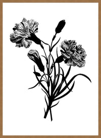 Black and White Vintage Bouquet 3