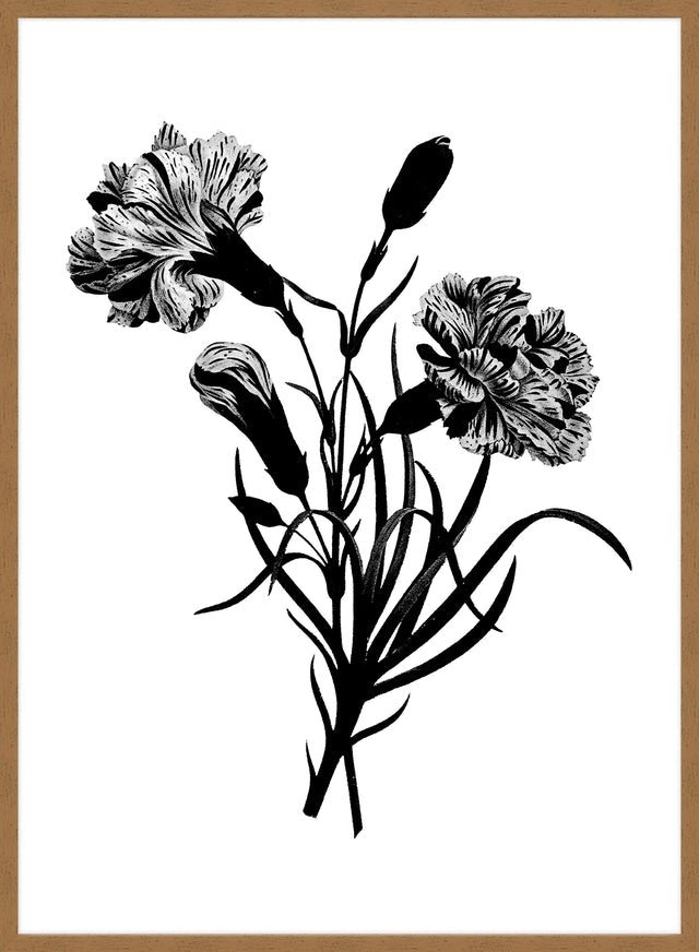 Black and White Vintage Bouquet 3