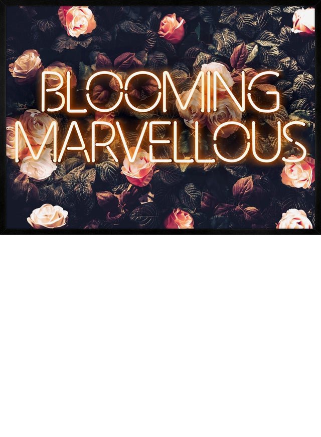 Blooming Mavellous Neon Print