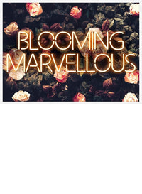 Blooming Mavellous Neon Print