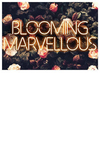 Blooming Mavellous Neon Print