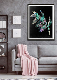 Botanical 4 Black Print